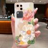 For Vivo V30 V30pro V2318 V2319 Case Clear Luxury Fashion Butterfly Flowers Soft TPU Silicone Phone Case For Vivo V30 Pro Cover