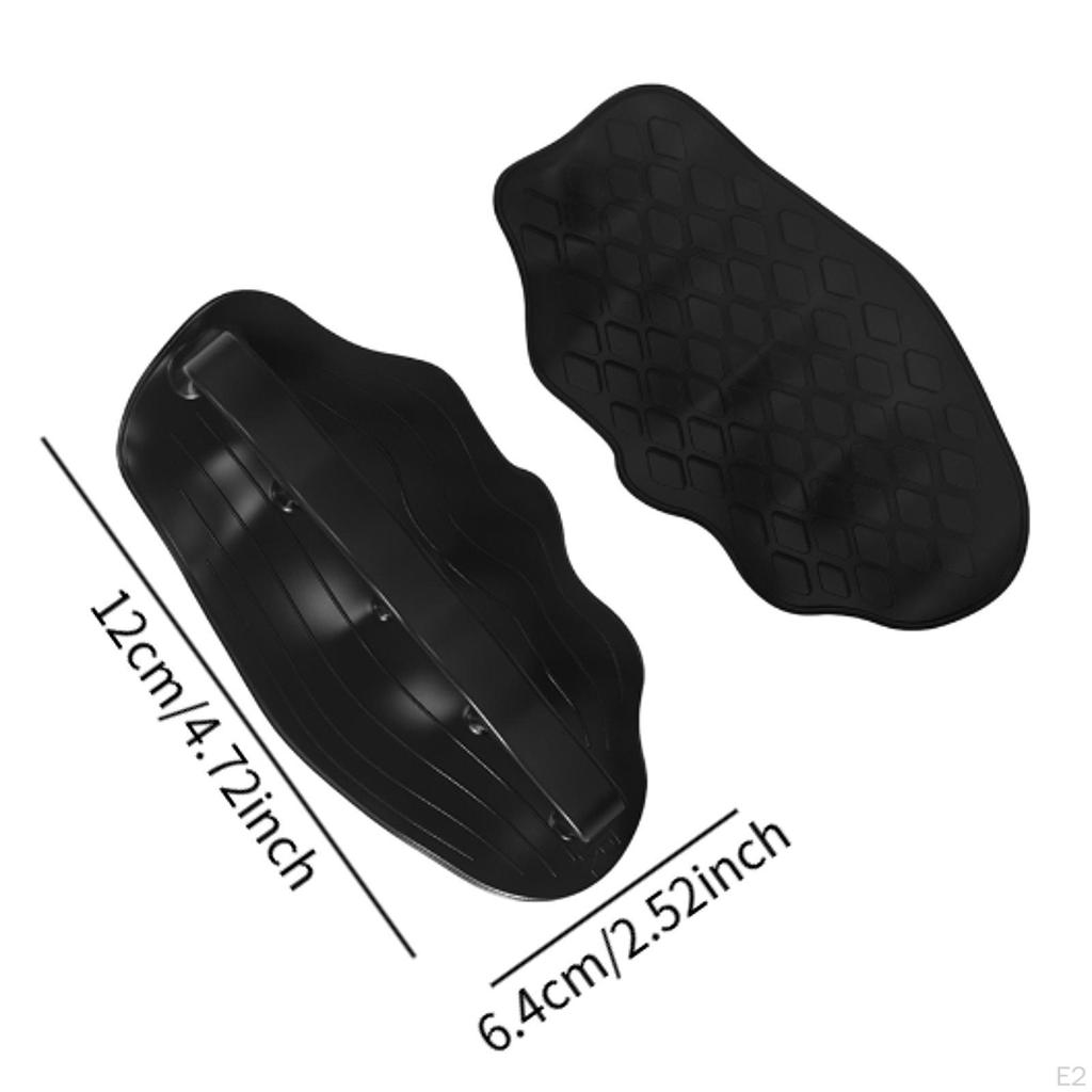 2Pcs Weight Lifting Grips Hand Protector Ergonomic Silicone with Storage Bag Workout Gym Gloves for