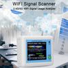 Сканер Wi-Fi сигнала 2,4G 5G Анализатор использования Wi-Fi сигнала Помощник по управлению роутером с 2,4-дюймовым цветным дисплеем