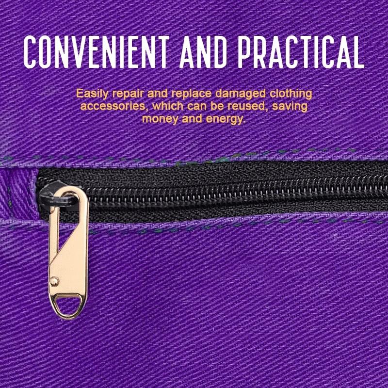 5/10/15 шт. универсальный съемник молнии съемная головка молнии наборы для ремонта молний для слайдера молнии DIY швейные наборы для шитья застежек-молний