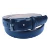 Nagasawa Belt Industry Italian Rinaldi Advan Leather Made In Japan - Belt, Navy,