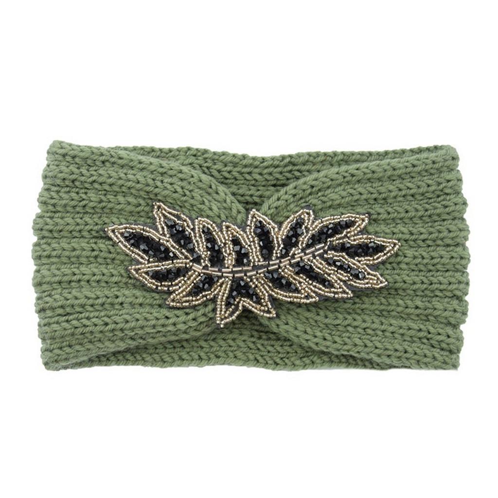 Модная женская однотонная спортивная повязка для волос на голову, термальная повязка для волос для девочек