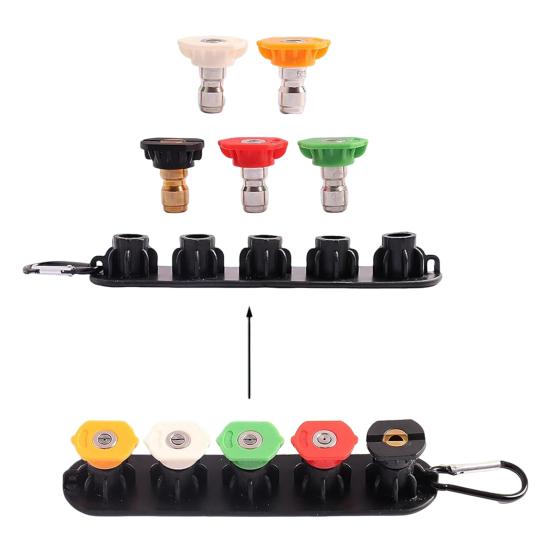 Спринклерный эжектор для мойки высокого давления со струйной насадкой и 5 насадками для распыления, 3000 фунтов на квадратный дюйм
