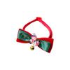 Christmas Pet Bow Tie  - Festive Plaid Dog  Collar Accessory For Holiday Parties & Photos