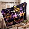 Custom Name Flannel Blanket,Arctic Monkeys Lightweight Warm Bed Blanket For Couch & Holiday Gift