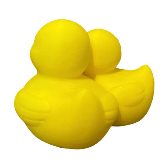 Фигурка пары уток на День святого Валентина, напечатанная на 3D-принтере, мультяшная статуэтка утки, свадебное украшение для праздничной вечеринки, украшение для рабочего стола дома или офиса