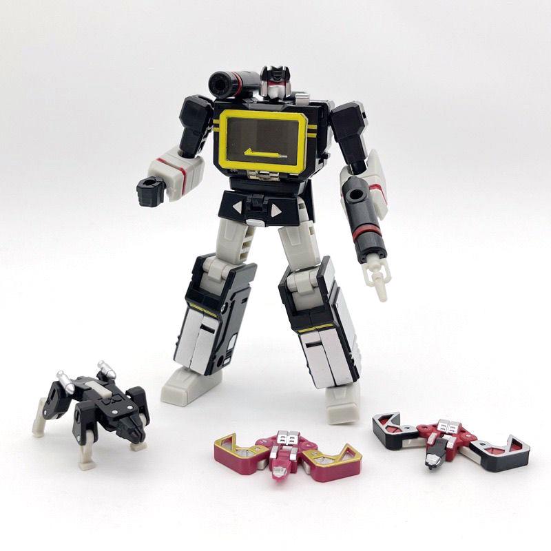 Черная звуковая лента трансформации G1 Мини Карманная фигурка робота игрушка детский подарок