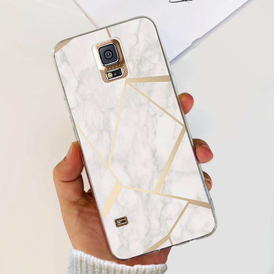 Чехол для Samsung Galaxy S5 G900F G900I G900M G900A G900T Милый Расписной Чехол Мягкий ТПУ Чехол для Телефона Для Samsung S5 S 5 GalaxyS5 Сумки
