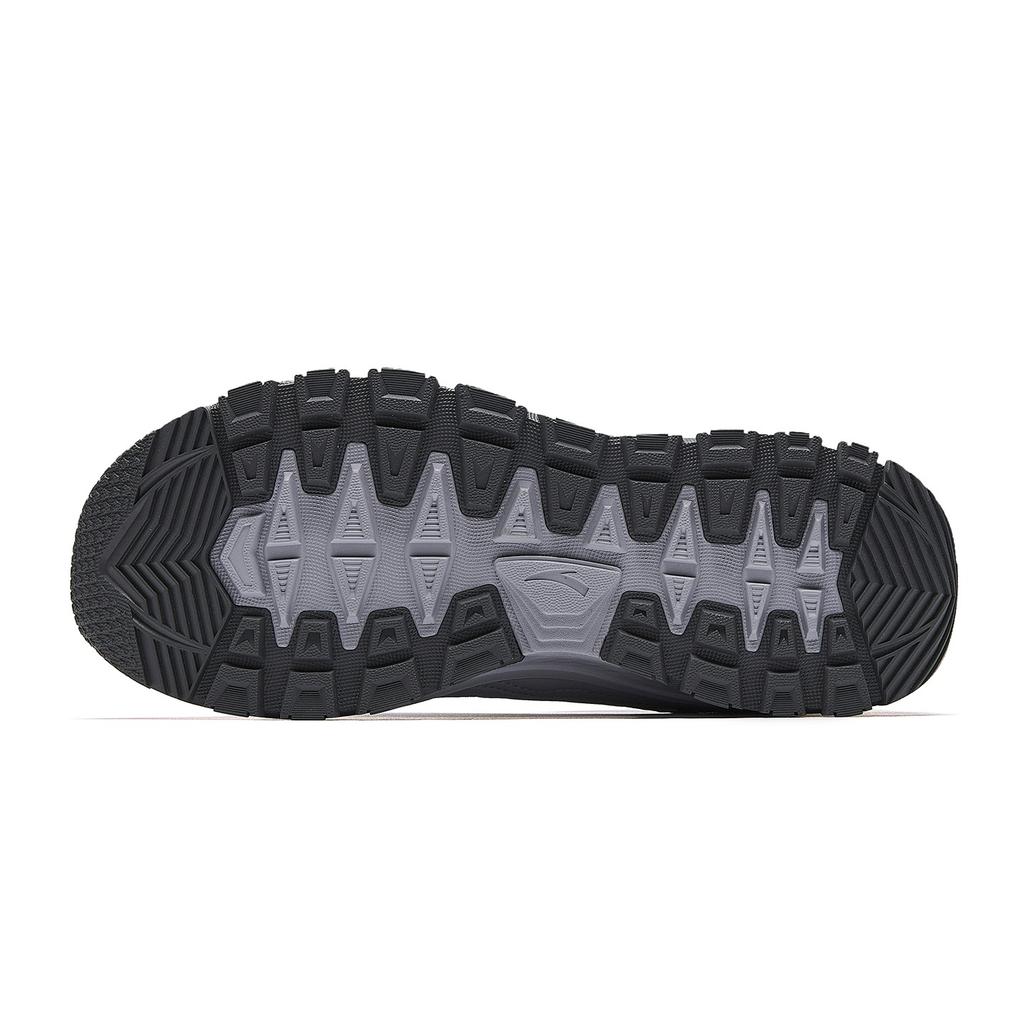 Anta Mountain Exploration Low top Trail Running Shoes, Fleece Lined Men's Gray 912545584-5