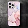Мягкий чехол для телефона с узором из золотого гранита и мрамора для iPhone 16 16E 17 Air 15 Pro Max 14 Plus 13 Mini 11 12 7 Черная задняя крышка