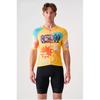 2025New Cycling Jersey Spring Summer Short Sleeve Sun Protection Road Bike Men's Outdoor Breathable Quick-Dry Top