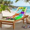 Sprunki Fashion Beach Towel: Ideal for Summer Adventures Soft, absorbent and quick drying suitable for swimming and bathing