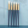 New 5 eye brush set, double-head eyelash curl makeup brush eyeshadow brush portable travel beauty makeup tool
