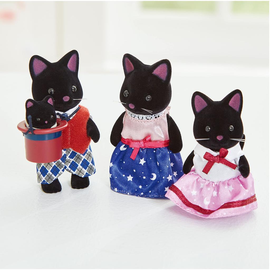 Куклы Sylvanian Families Кукла Небесный Кот ST Игрушка, сертифицированная знаком ST Кукольный домик для детей от 3 лет и Sylvanian Families от Epoch [Звездная семья] FS-38 и старше,