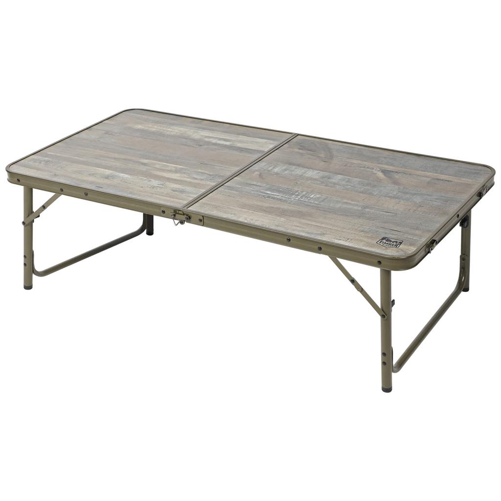 TIMBER RIDGE Открытый складной 2 Высота для семейного стола, Стол, Регулируемый, 120X60 см, Кемпинг, Пикник, Отдых, Алюминий,