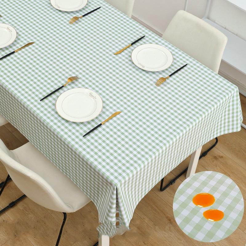 Роскошная высококачественная водонепроницаемая и маслостойкая скатерть из ПВХ, не требующая мытья, прямоугольный бытовой стол, чайный столик и настольная ткань