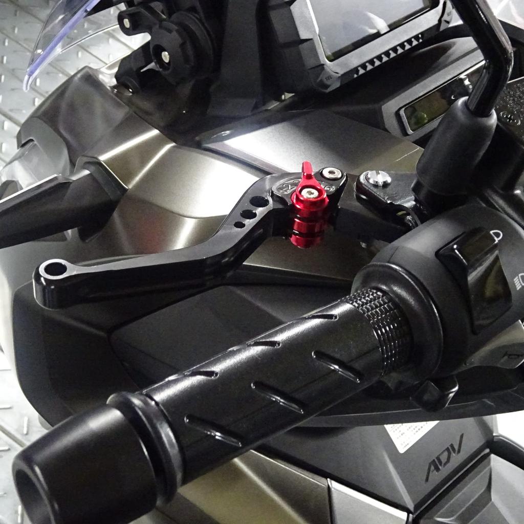 H81 Black (Red) Honda Brake Lever Set 6 Level Adjustment Fits ADV150 PCX160 PCX e:HEV PCX125