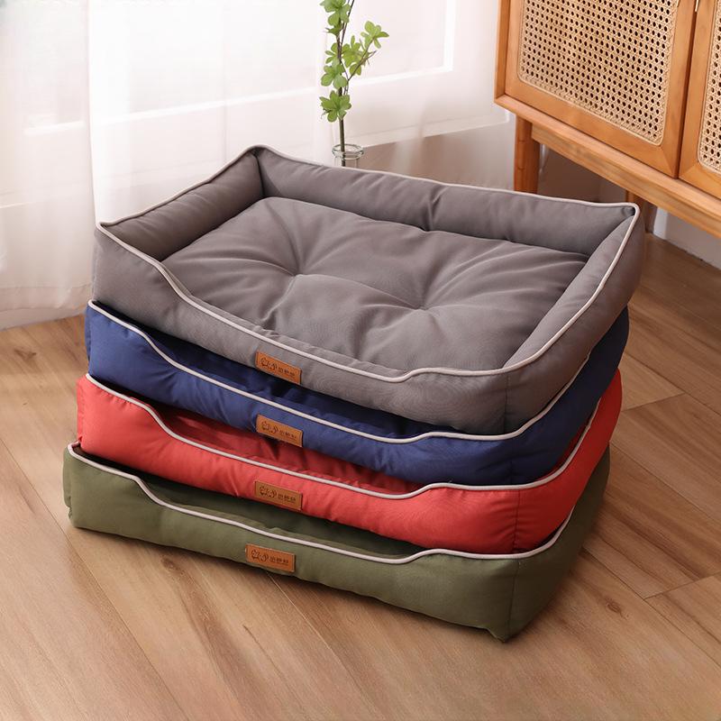 Универсальный коврик для домашних животных Four Seasons, против укусов, кошачье гнездо, собачье гнездо, золотой волос Тедди, утолщенный коврик для кошек и собак, товары для домашних животных, теплая кровать, дом, плюшевый удобный коврик