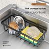 Настенная кухонная полка для хранения, держатель для губок, полка и стеллаж для хранения кухонных полотенец и губок для мытья посуды