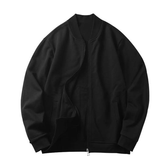 Мужская куртка Slim Fit с длинным рукавом на молнии, однотонная, весна-осень, повседневная бейсбольная форма, куртка для занятий спортом, повседневная одежда