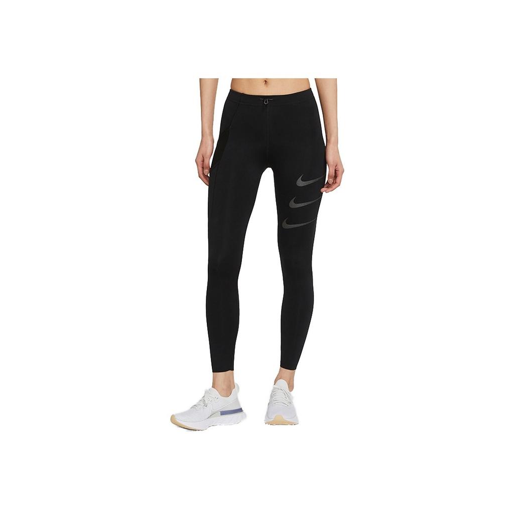 Nike Epic Luxe Run Division Printed Quick-Dry Training Tights Women Bottoms Black DA1271-010