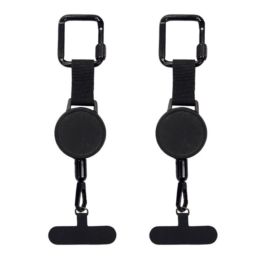 1/2pcs Retractable Anti-Theft Phone Holder Smartphone Safety Lanyard Anti-Drop Harness Hiking Cycling Climbing Cellphone Lanyard