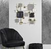 Wall Iron Panel Cubes Cm 80X5X80