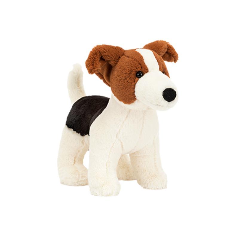 Jellycat Серия Собаки Альберт Джек Рассел терьер Милая Кукла Плюшевая Кукла 18см Высота