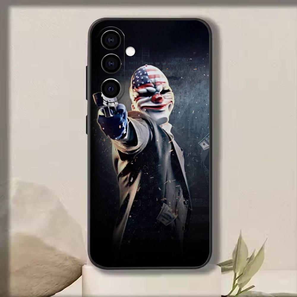 День зарплаты Чехол для телефона Samsung Galaxy A73,A72,A71,A70,A53,A52,A51,Другие Мягкий черный чехол