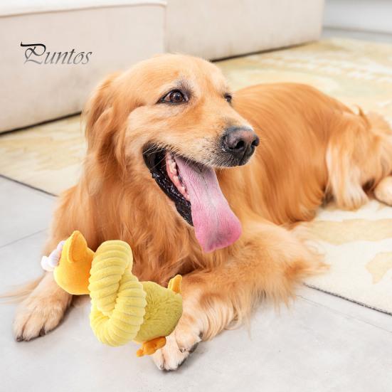 Плюшевая игрушка для домашних животных, устойчивая к укусам, чистка зубов, жевательная игрушка, мультяшная лиса, утка, кролик, плюшевая игрушка, забавная растягивающаяся игрушка для маленьких домашних животных