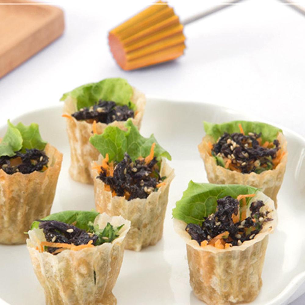 Выпечка Многоразовый Инновационный Традиционный Деревянная Ручка Пирог Чайник Форма Цилиндры Нёня Форма для выпечки