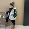 Boys' Lambskin Coat - Thick Winter Sweater with Velvet for Kids, Trendy and Loose Fit