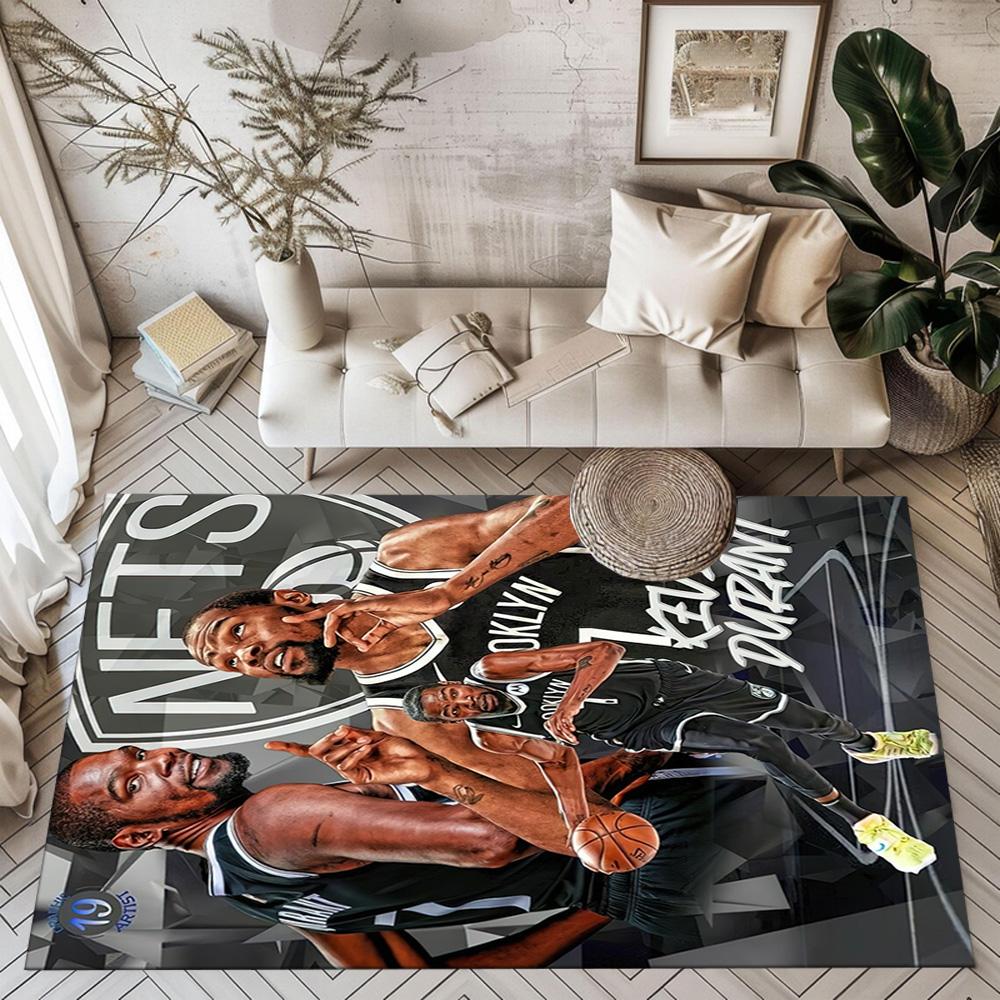 Kevin Durant Square rugs are a great choice for living rooms, bedrooms, home décor, and as gifts.