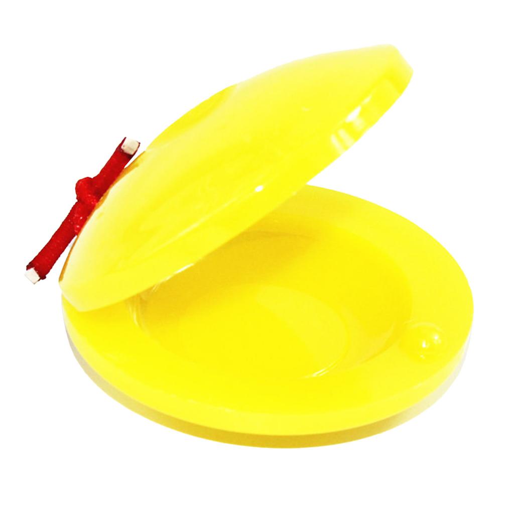 Children Finger Castanet Plastic Castanet Musical Instrument Rhythm Educational Toy for Kids