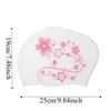 Soft Flower Swim Headgear Elastic Snorkeling Cap Surfing Hat Floral Diving Hat  Surfing