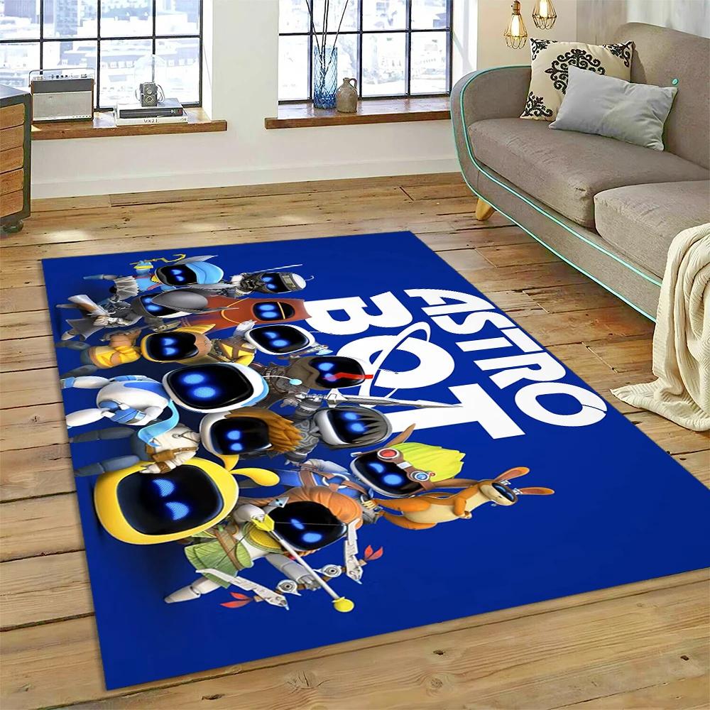 Новый 27 Стилей Astro Bot Игра Мультяшный Робот Подарок Ковер Коврик для Гостиной Спальни Дома Декор Дивана, Детский Нескользящий Напольный Коврик