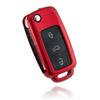 Чехол для ключа автомобиля из АБС-пластика для Volkswagen VW Polo Passat B5 Golf4 5 6 Jetta Tiguan Golf CrossFox Plus Eos Scirocco