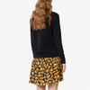 (WMNS) KENZO Многоцветная вышитая голова тигра с круглым вырезом и рукавами реглан Худи Черный Женская F962SW8074XE-99