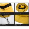 JACKALL Back Mesh Breathable Hat Mustard HA-A001 Lightweight Water-Repellent Solotex Fishing Cap with Adjustable Strap