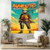 Naruto Character Personalized Name Tapestry Foldable Wall Tapestry Durable Comfort Perfect for Home Decor Multi-purpose for All Occasions
