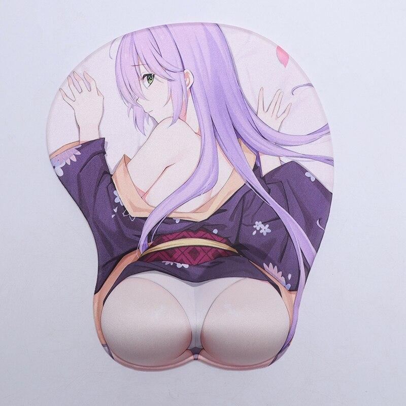 Sexy Mouse Pad For The Quintessential Quintuplets Nakano Anime 3D Breast Mousepad Wrist Rest Silicone Creative Mouse Mat