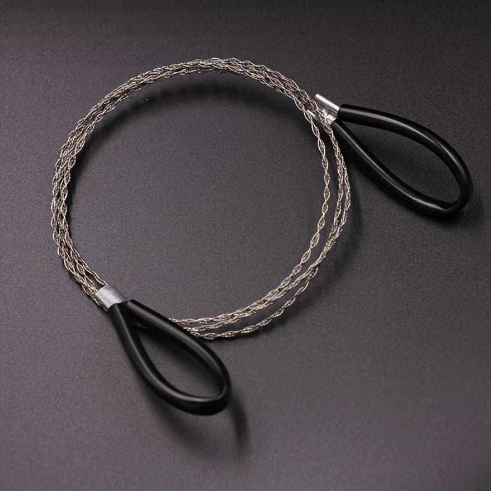 1 шт., портативная цепная пила для выживания, ручная канатная пила для кемпинга на открытом воздухе, пеших прогулок, альпинизма и чрезвычайных ситуаций