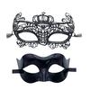 2 Pcs Couple Masquerade Masque Set for Men And Women