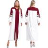 Womens Church Clergy Dress Choir Robe Minister Loose Fit Maxi Dress Priest Preacher Liturgical Dresses Dance Performance Costume