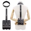 Handcuff Bondage Gear Hand Restraint Fetish Toys Female Sex Harness Gothic Leather Collar Leash Cuffs SM Slave Sextoy Kits