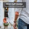 1 пара держателей манжет для рубашек для мужчин и женщин, застежка на пуговицах, эластичные фиксаторы рукавов, противоскользящие подтяжки для рубашек