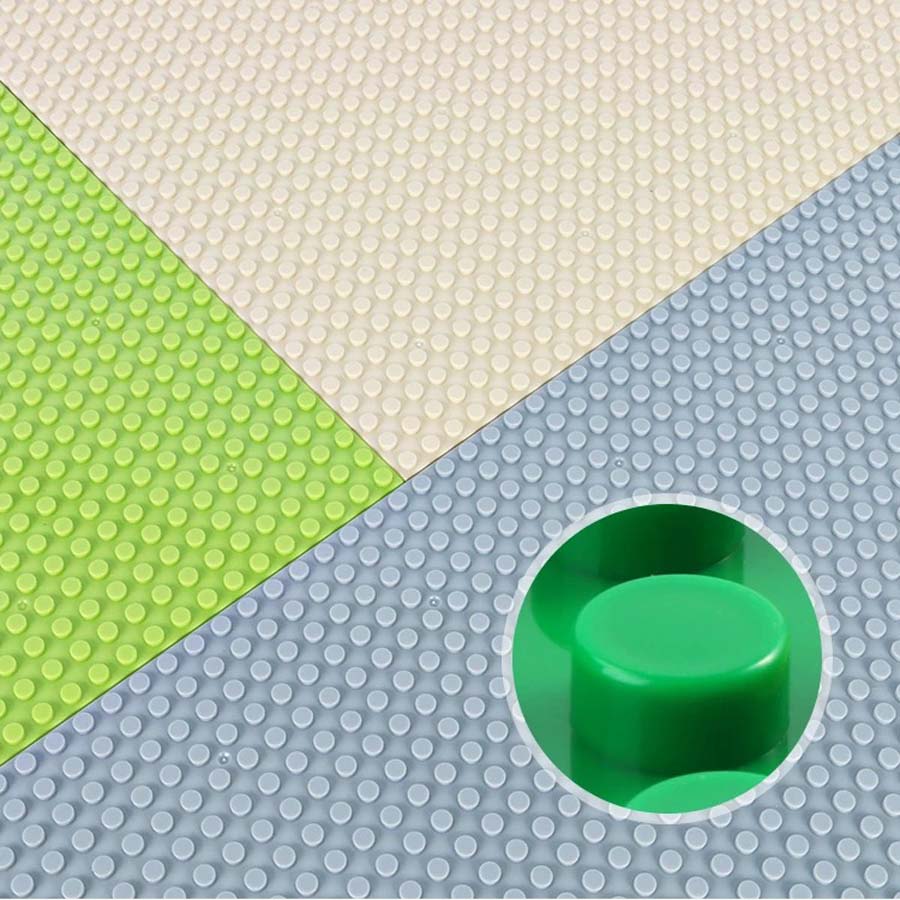 4 шт. Базовых пластины 32x32 Точек Классические BasePlates Блоки Пластиковые Строительные Кирпичики Сборка Совместимый Бренд MOC Friends City
