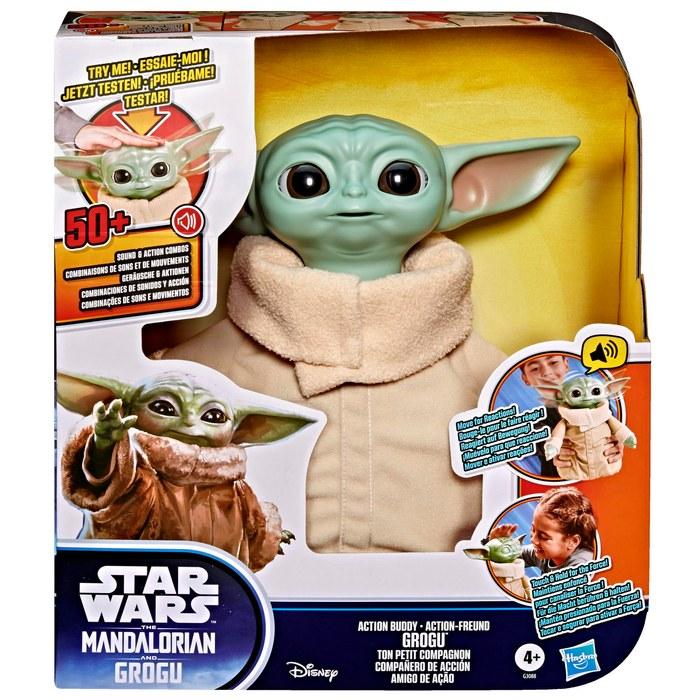 Hasbro ЗВЕЗДНЫЕ ВОЙНЫ Мандалорец и Грогу Action Buddy Грогу 25,0 см