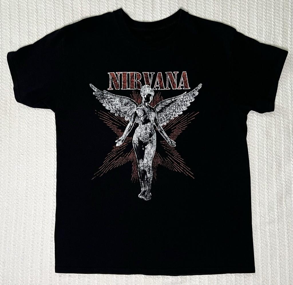 26 футболка Nirvana In Utero мужская L 53 см x 71 см футболка группы черная хлопок ретро 90-х унисекс футболка