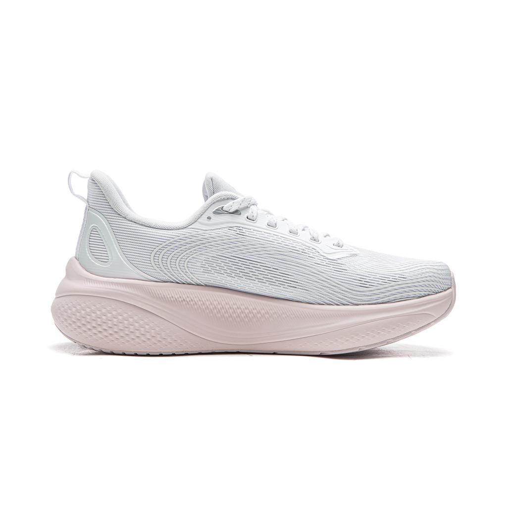 Li Ning SOFT COOL 3 Амортизация Скользкие Устойчивые к истиранию Дышащие Низкие Повседневная Обувь Женская Стандартный Белый AGLW026-7